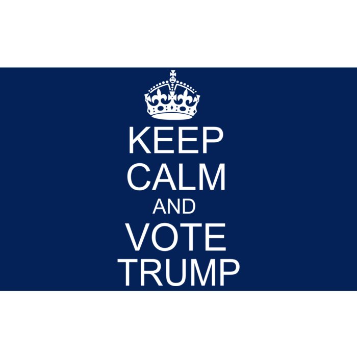 Keep Calm And Vote Trump Bumper Sticker