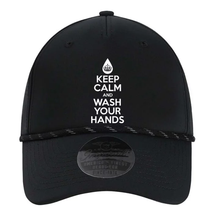 Keep Calm And Wash Your Hands Funny Virus Performance The Dyno Cap