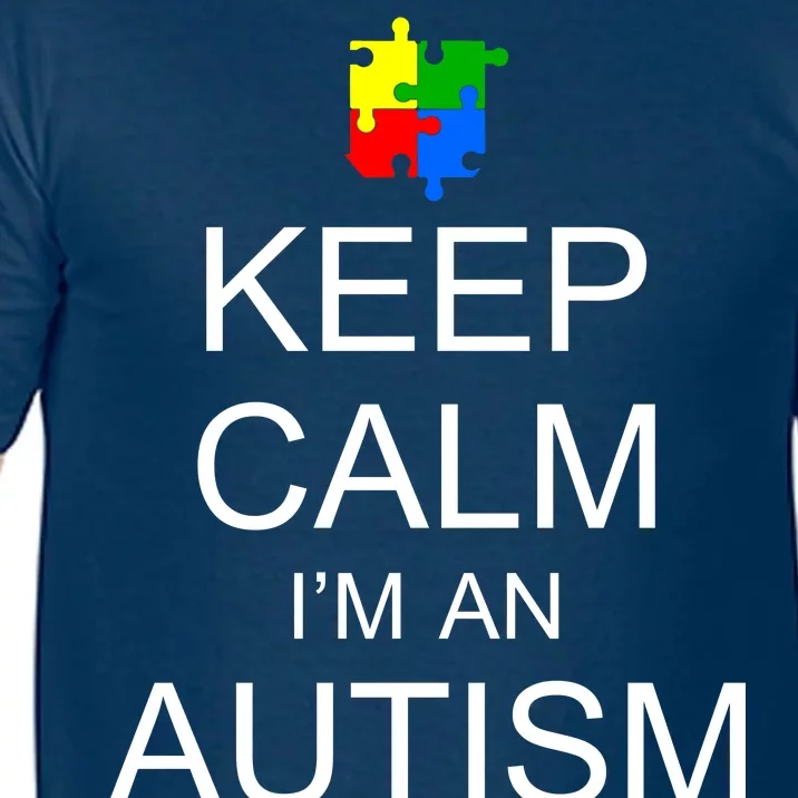 Keep Calm Autism Mom Awareness Comfort Colors T-Shirt