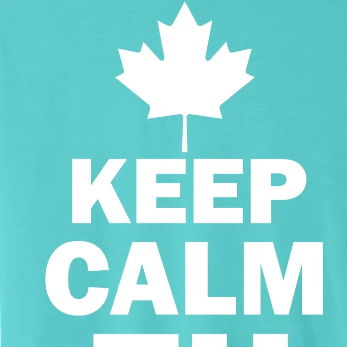 Keep Calm EH Funny Canadian ChromaSoft Performance T-Shirt