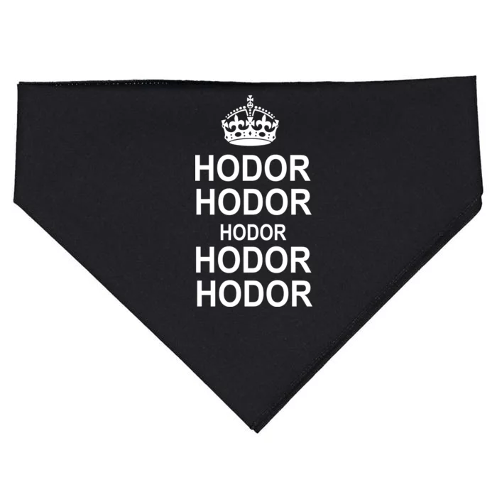 Keep Calm Hodor USA-Made Doggie Bandana