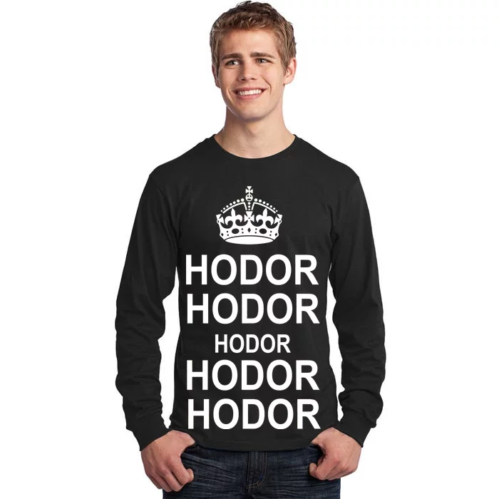 Keep Calm Hodor Tall Long Sleeve T-Shirt