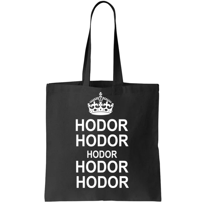 Keep Calm Hodor Tote Bag