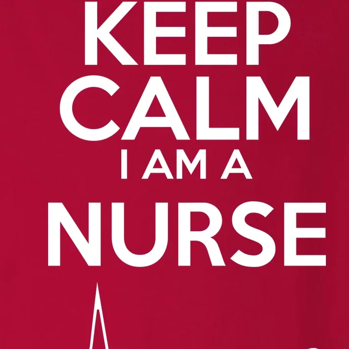 Keep Calm I Am A Nurse Pk Not That Calm Toddler Long Sleeve Shirt