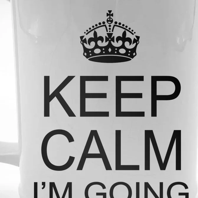 Keep Calm I'm Going to be a Dad Father Front & Back Beer Stein