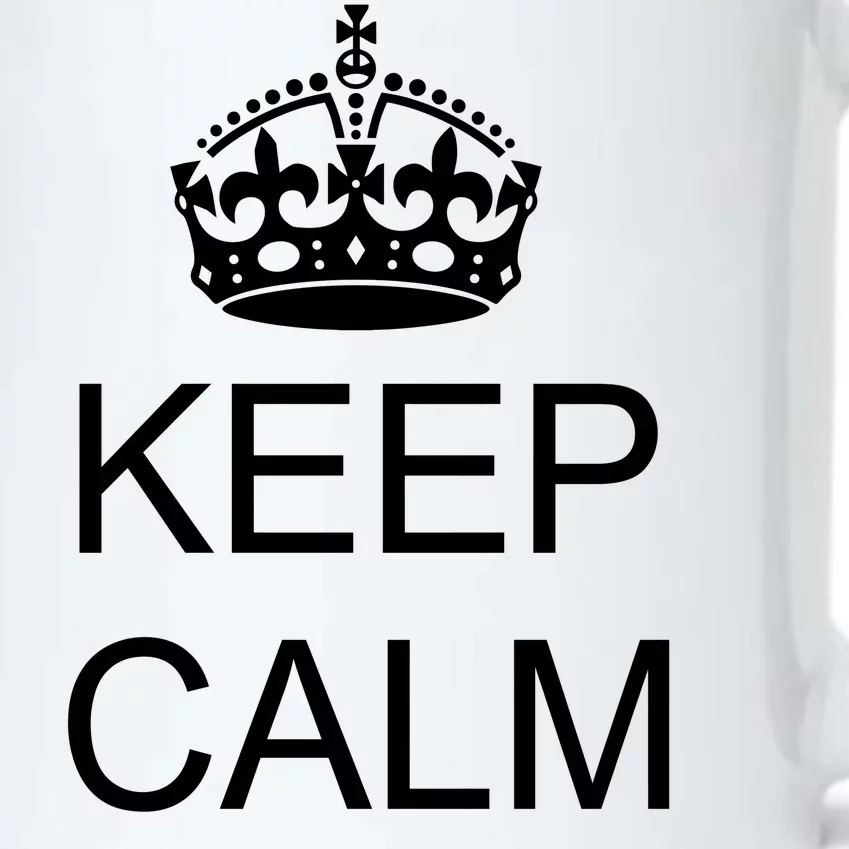 Keep Calm It's A Boy Black Color Changing Mug