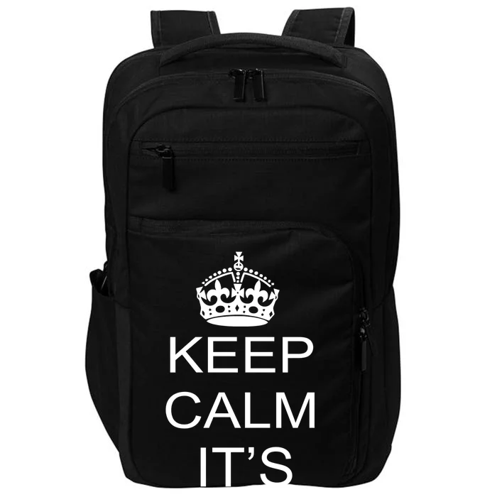 Keep Calm It's A Girl Impact Tech Backpack