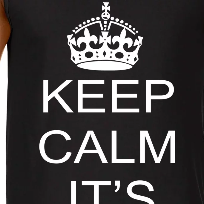 Keep Calm It's A Girl Comfort Colors® Tank Top