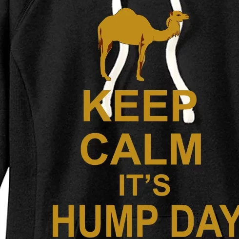 Keep calm, it's hump day Women's Fleece Hoodie