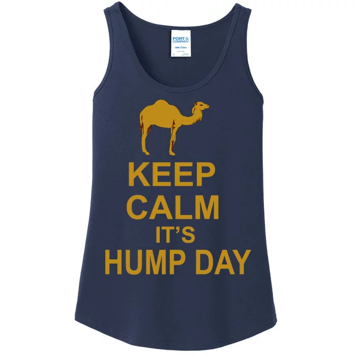 Keep calm, it's hump day Ladies Essential Tank