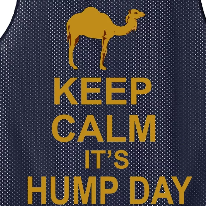 Keep calm, it's hump day Mesh Reversible Basketball Jersey Tank