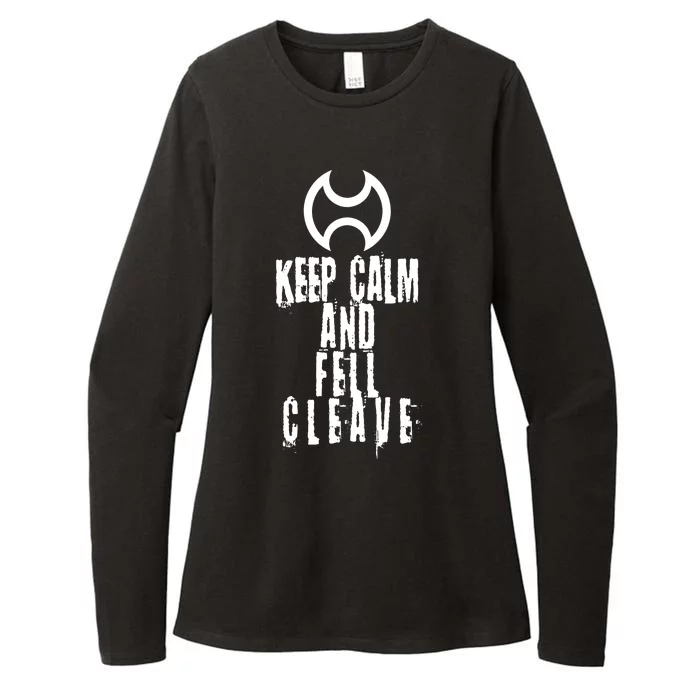 Keep Cam And Fell Cleave FF14 Warrior Womens CVC Long Sleeve Shirt