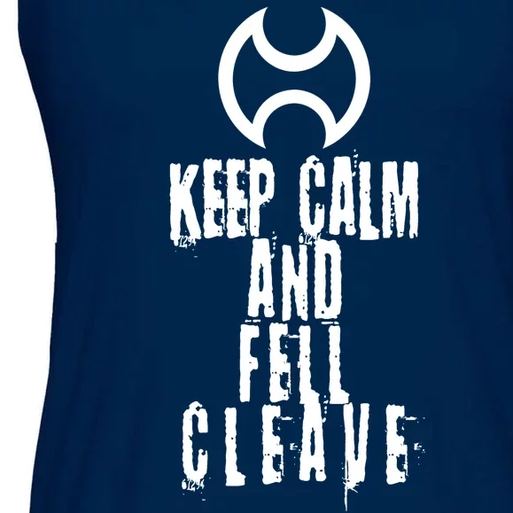 Keep Cam And Fell Cleave FF14 Warrior Ladies Essential Flowy Tank