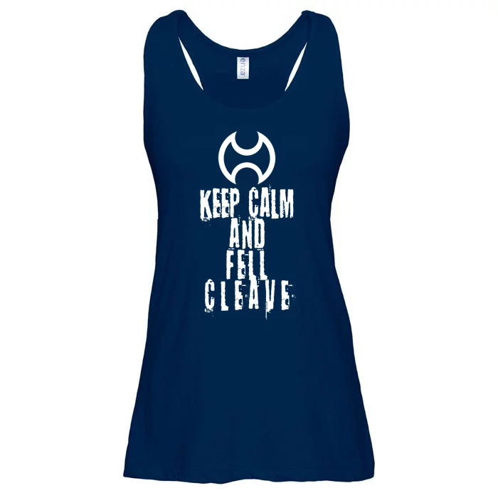 Keep Cam And Fell Cleave FF14 Warrior Ladies Essential Flowy Tank