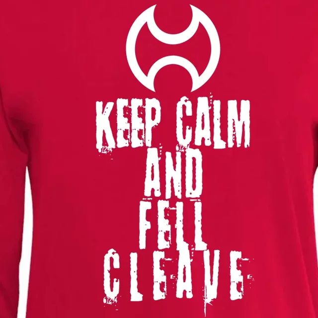 Keep Cam And Fell Cleave FF14 Warrior Womens Cotton Relaxed Long Sleeve T-Shirt