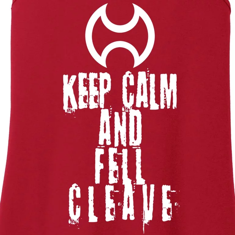 Keep Cam And Fell Cleave FF14 Warrior Ladies Essential Tank