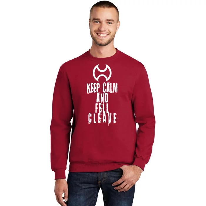 Keep Cam And Fell Cleave FF14 Warrior Tall Sweatshirt