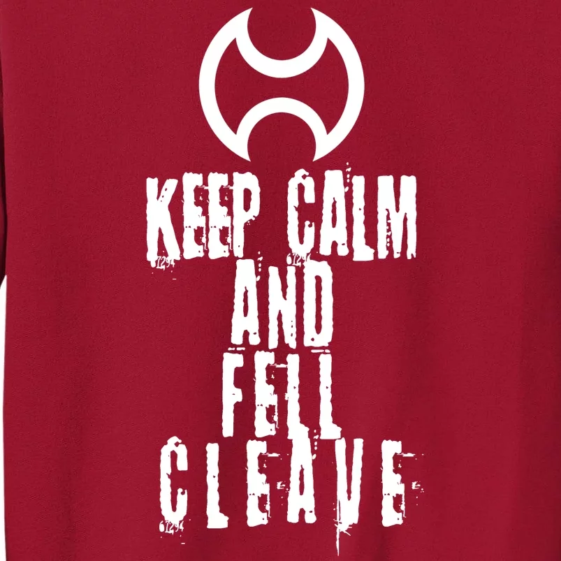 Keep Cam And Fell Cleave FF14 Warrior Tall Sweatshirt