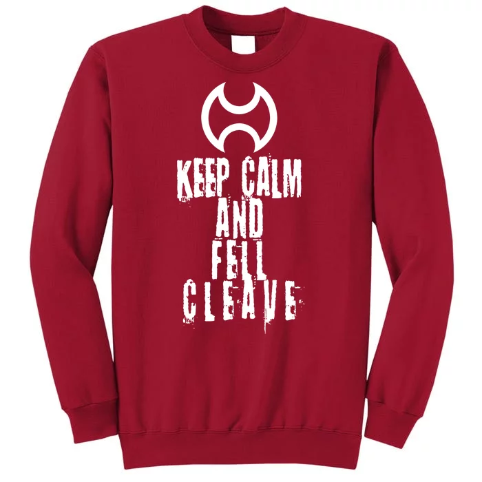 Keep Cam And Fell Cleave FF14 Warrior Tall Sweatshirt