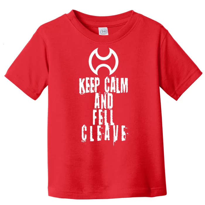 Keep Cam And Fell Cleave FF14 Warrior Toddler T-Shirt