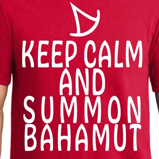 Keep Cam And Summon Bahamut FF14 Summoner Pajama Set