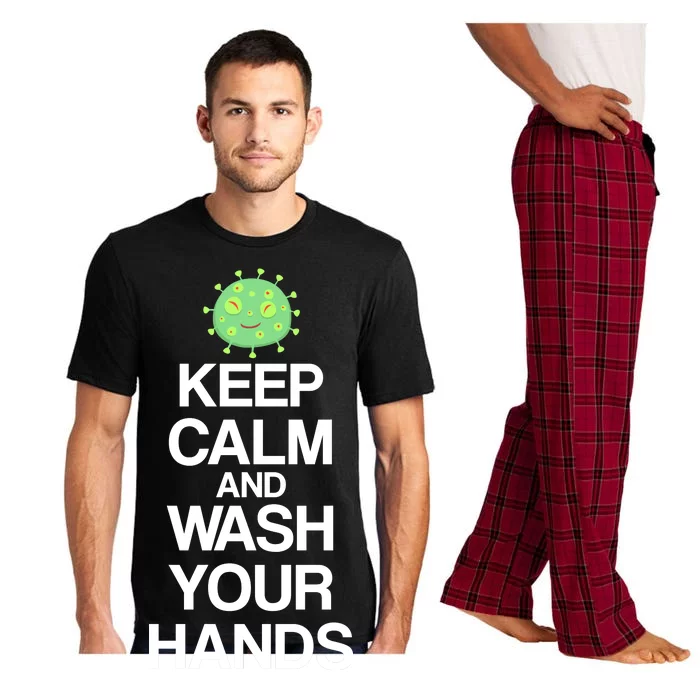 Keep Clam And Wash Your Hands Pajama Set