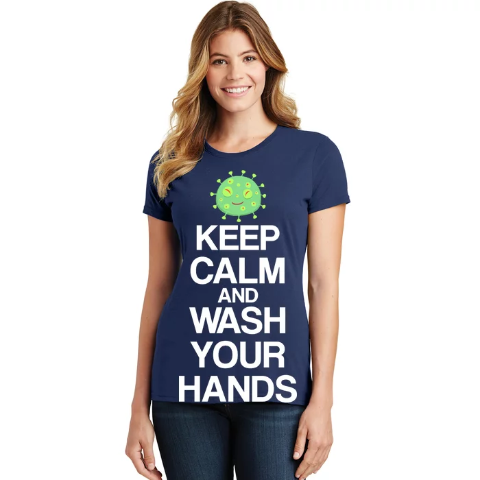 Keep Clam And Wash Your Hands Women's T-Shirt