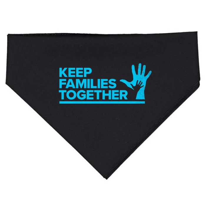 Keep Families Together USA-Made Doggie Bandana