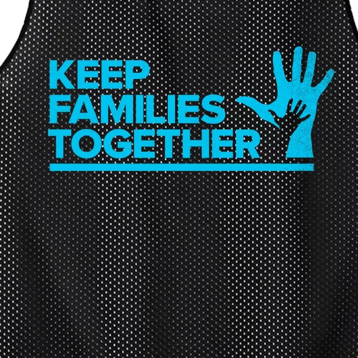 Keep Families Together Mesh Reversible Basketball Jersey Tank