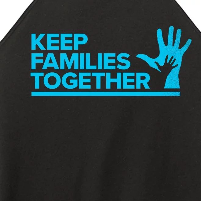 Keep Families Together Women’s Perfect Tri Rocker Tank