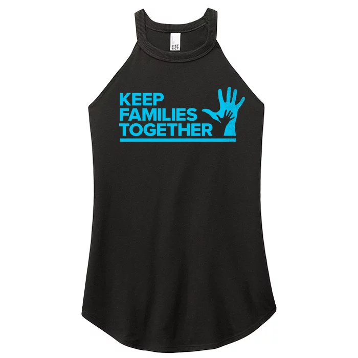 Keep Families Together Women’s Perfect Tri Rocker Tank