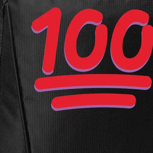 Keep It 100 One Hundred Emoji City Backpack