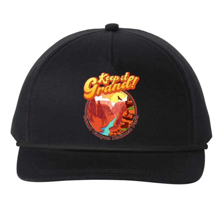 Keep It Grand! Great Canyon National Park Snapback Five-Panel Rope Hat