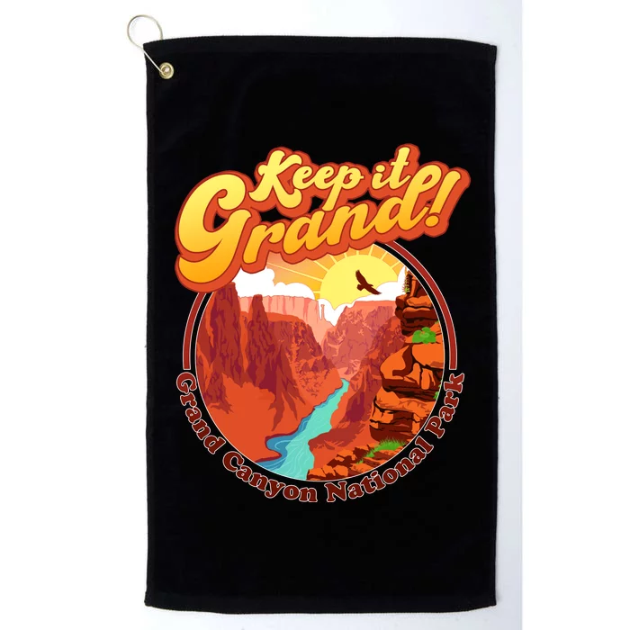 Keep It Grand! Great Canyon National Park Platinum Collection Golf Towel