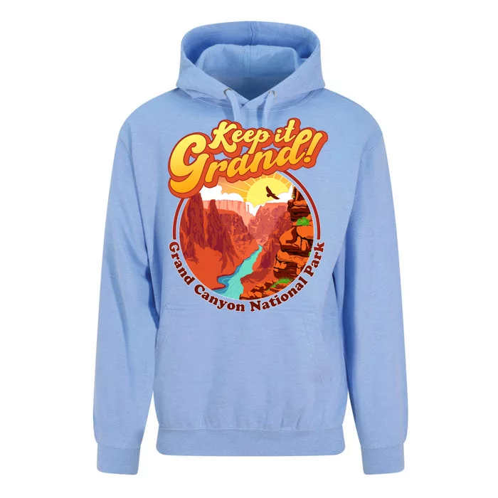 Keep It Grand! Great Canyon National Park Unisex Surf Hoodie