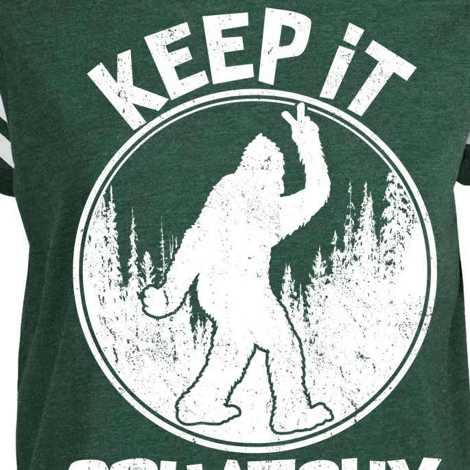 Keep It Squatchy Enza Ladies Jersey Football T-Shirt