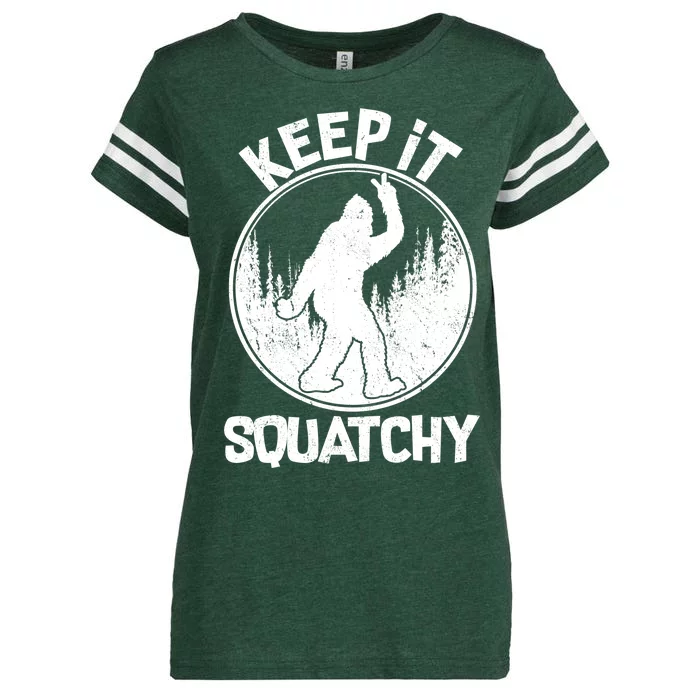 Keep It Squatchy Enza Ladies Jersey Football T-Shirt