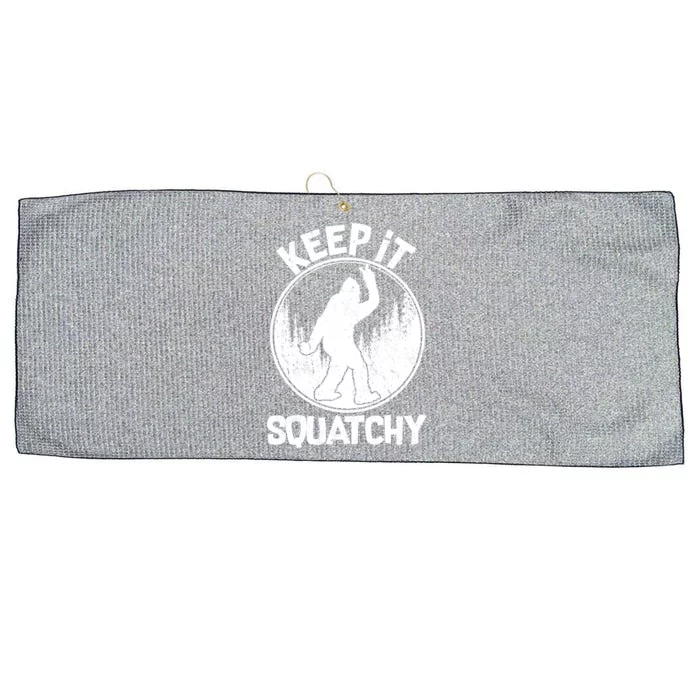 Keep It Squatchy Large Microfiber Waffle Golf Towel