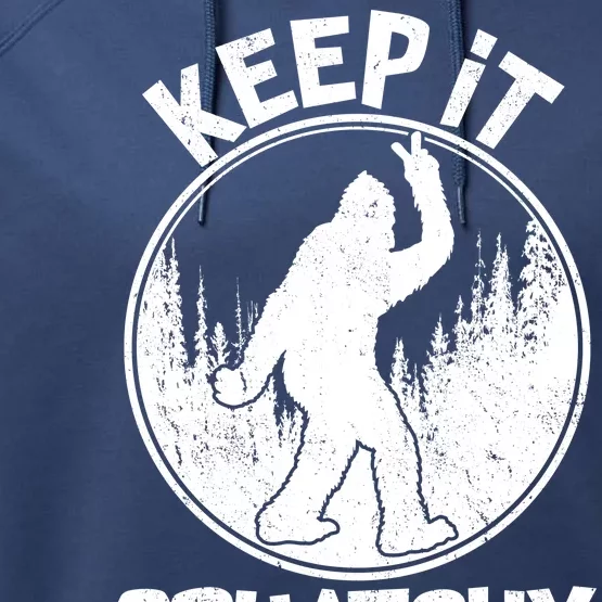 Keep It Squatchy Performance Fleece Hoodie