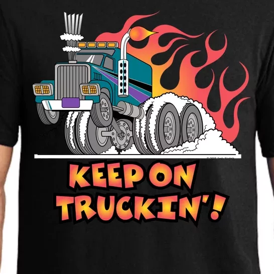 Keep on Truckin' Pajama Set