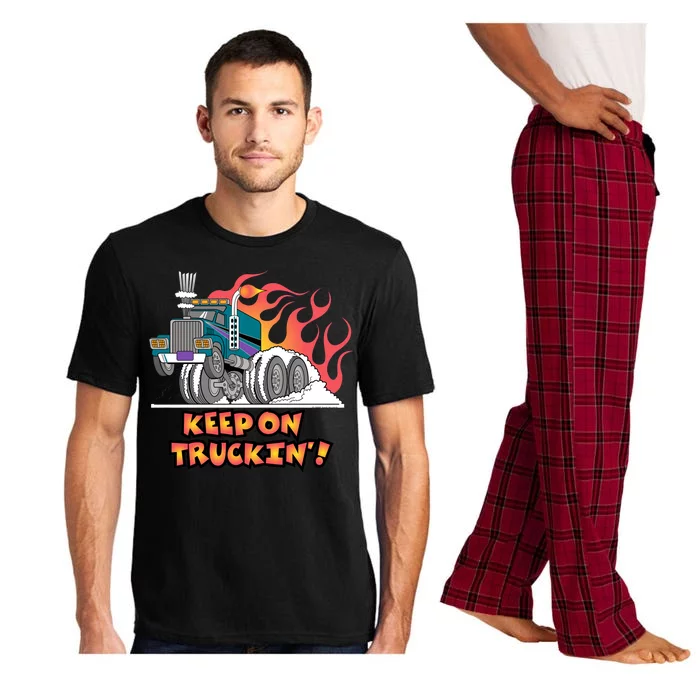 Keep on Truckin' Pajama Set