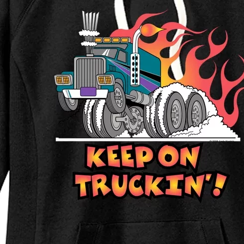 Keep on Truckin' Women's Fleece Hoodie