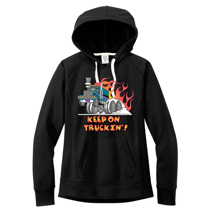 Keep on Truckin' Women's Fleece Hoodie