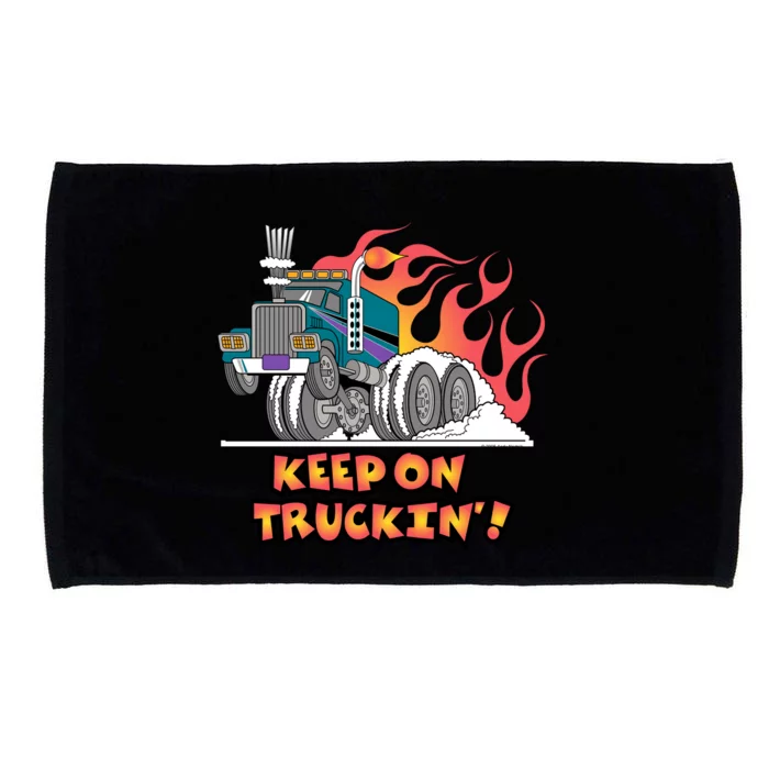 Keep on Truckin' Microfiber Hand Towel