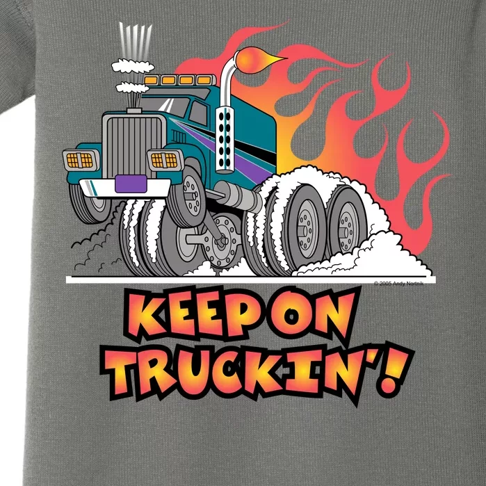 Keep on Truckin' Baby Bodysuit