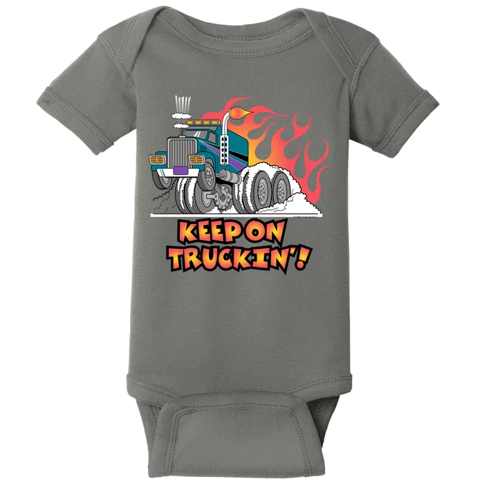 Keep on Truckin' Baby Bodysuit