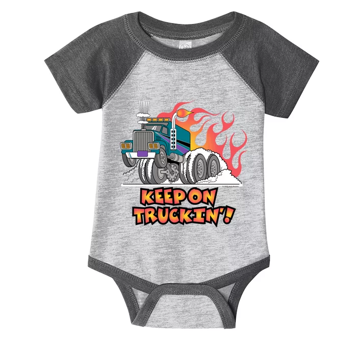 Keep on Truckin' Infant Baby Jersey Bodysuit