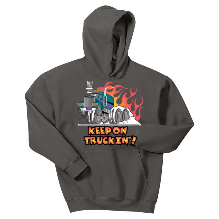 Keep on Truckin' Kids Hoodie