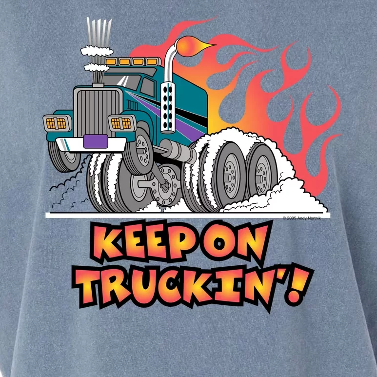 Keep on Truckin' Garment-Dyed Women's Muscle Tee