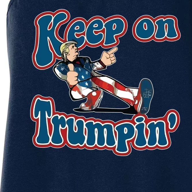 Keep On Trumpin' Pro Trump Women's Racerback Tank